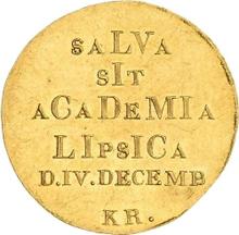Ducat 1809  KR  "400 years of Leipzig University"