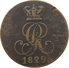 2 fenigi 1829 C  