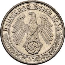 50 Reichspfennig 1938 G  