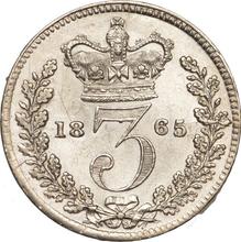 Threepence 1865   