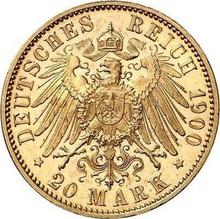 20 Mark 1900 D   "Saxe-Meiningen"
