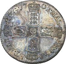 Shilling 1702    "First draped bust"