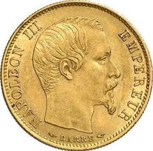10 Francs 1855 A   "Small diameter"