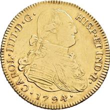 4 Escudos 1794 PTS PR 