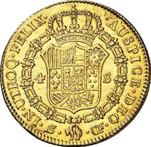 4 Escudos 1773 S CF 