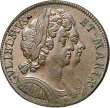 Halfpenny 1694   