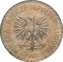 1 Zloty 1987 MW   (Pattern)