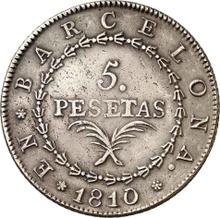 5 Pesetas 1810   