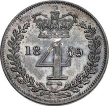 Fourpence (Groat) 1859   