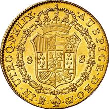 8 Escudos 1819 M GJ 