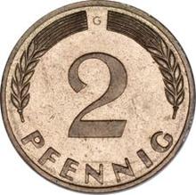 2 Pfennig 1970 G  