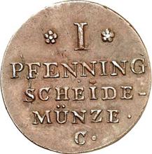 1 fenig 1817 C  