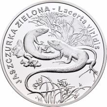 20 злотых 2009 MW  RK "Зелёная ящерица"