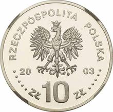 10 Zlotych 2003 MW  ET "Stanislaw I Leszczynski"