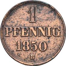 1 Pfennig 1850  B 