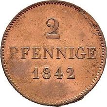 2 Pfennig 1842   