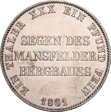 Thaler 1861 A   "Mining"