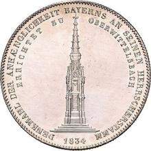 Thaler 1834    "Monument to the Wittelsbachs"