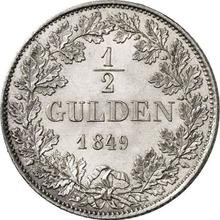 1/2 Gulden 1849   