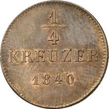1/4 kreuzer 1840   