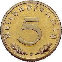 5 Reichspfennig 1937 F  