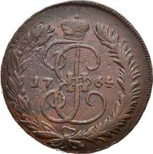 5 Kopeken 1764 ММ   "Rot Münzprägeanstalt (Moskau)"