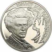 10 Zlotych 2011 MW   "70th anniversary of Ignacy Jan Paderewski`s death"