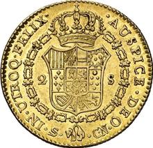 2 Escudos 1794 S CN 