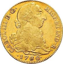 4 Escudos 1780 M PJ 