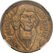 10 Zlotych 1973 MW  JG "Nicolaus Copernicus" (Pattern)