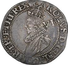 Sixpence 1630    "Second draped bust"