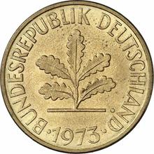 10 Pfennig 1973 D  