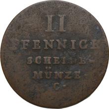 2 Pfennig 1826 C  