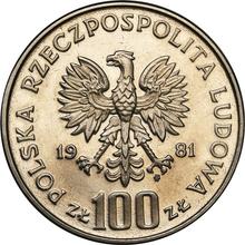 100 Zlotych 1981 MW   "General Wladyslaw Sikorski" (Pattern)