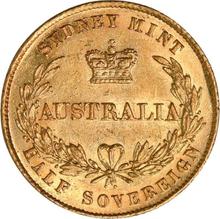 Half Sovereign 1862   