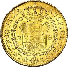 2 Escudos 1819 M GJ 