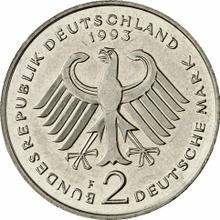 2 марки 1993 F   "Курт Шумахер"