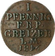 1 Pfennig 1816   