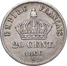 20 Centime 1866 K  