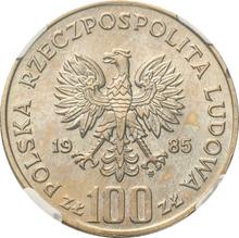 100 Zlotych 1985 MW  SW "Przemysl II"