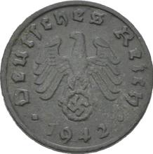 1 Reichspfennig 1942 D  