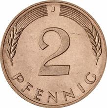 2 Pfennig 1981 J  