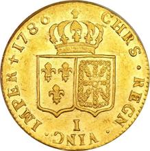 Double Louis d'Or 1786 I  