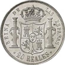 20 Reales 1851   