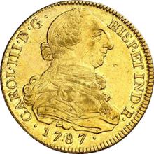 8 Escudos 1787 P SF 
