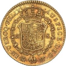 2 escudo 1791 M MF 