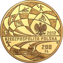 200 Zlotych 2012 MW  AN "Olympische Spiele 2012 in London"
