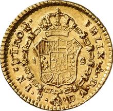 1 Escudo 1796 So DA 