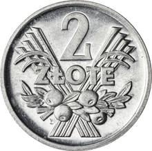 2 Zlote 1973 MW   "Sheaves and fruits"