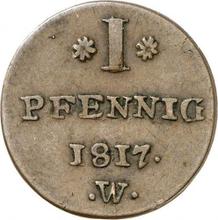 1 Pfennig 1817  W 